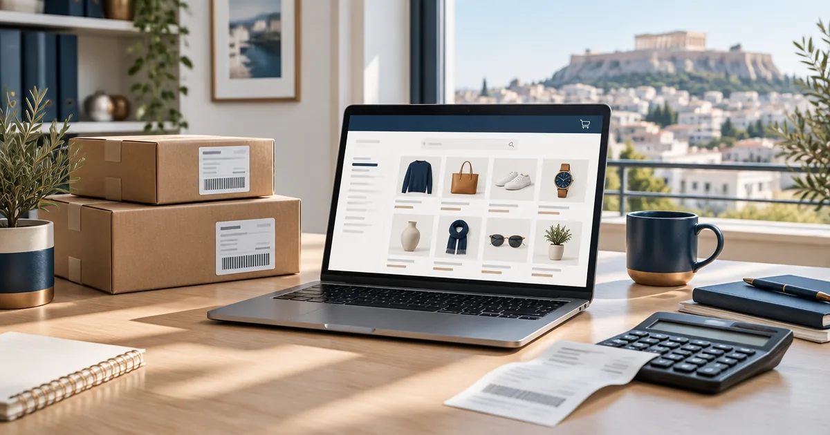 E-shop tax obligations and e-commerce - NSTAX accounting firm Athens